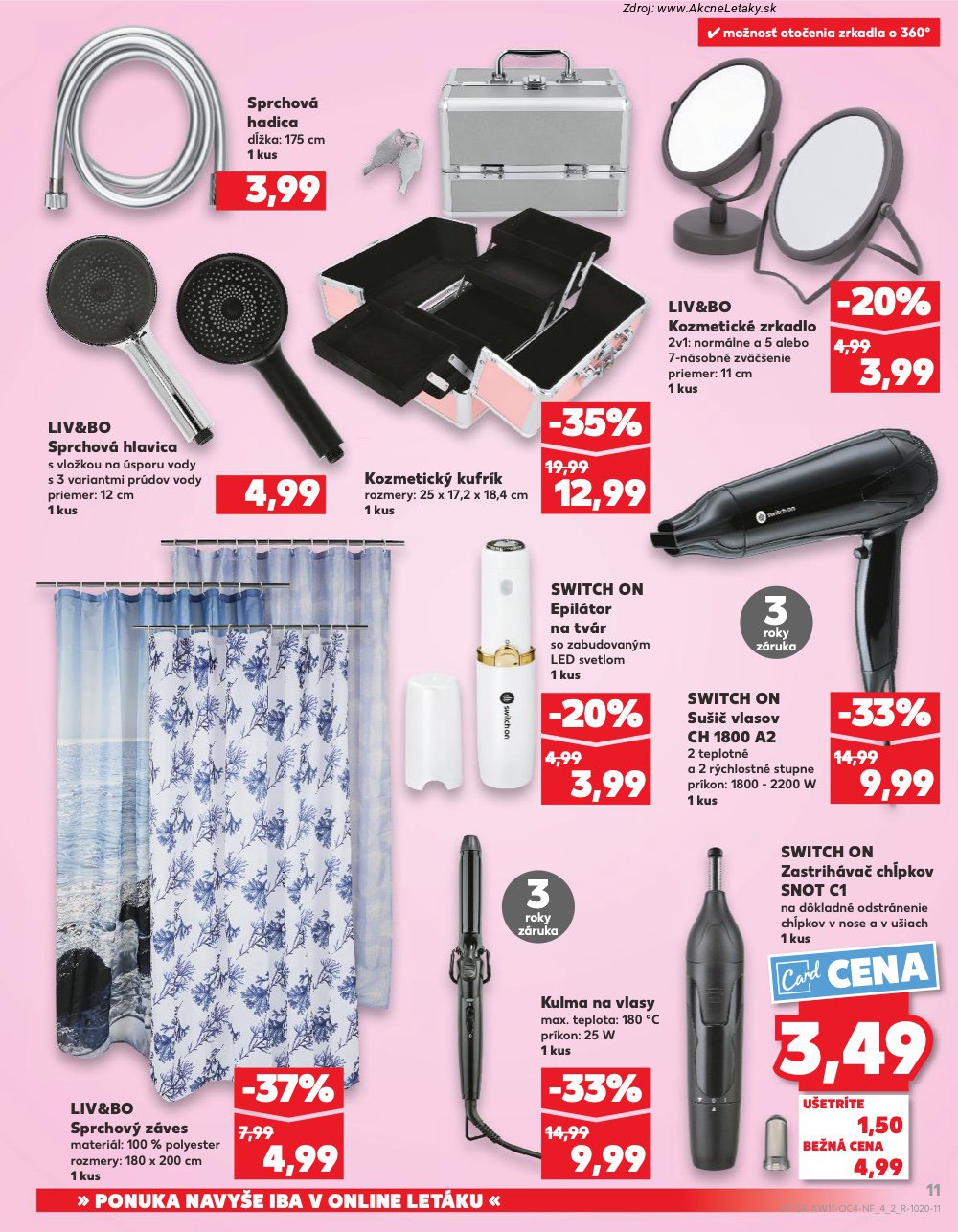 Leták Kaufland (12. 3. - 18. 3. 2026) - strana 11 z 12