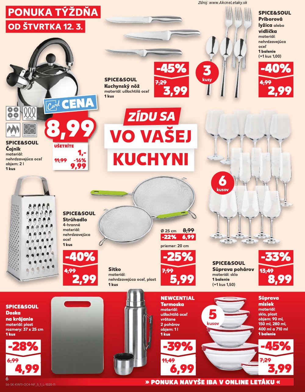 Leták Kaufland (12. 3. - 18. 3. 2026) - strana 6 z 12