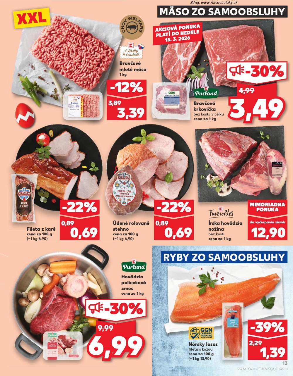 Leták Kaufland (12. 3. - 18. 3. 2026) - strana 13 z 78