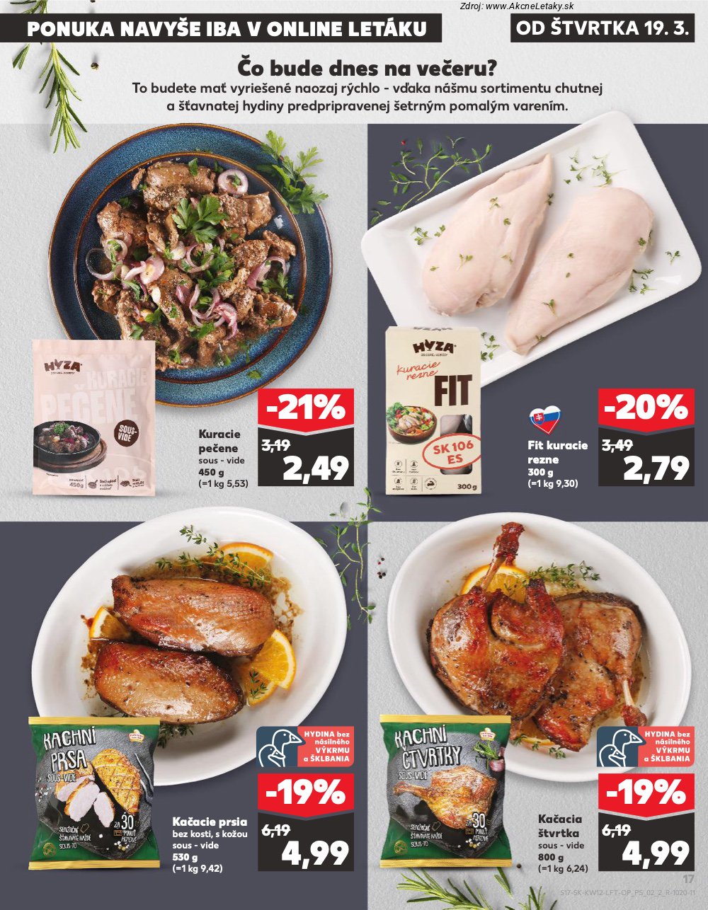 Leták Kaufland (19. 3. - 25. 3. 2026) - strana 17 z 74