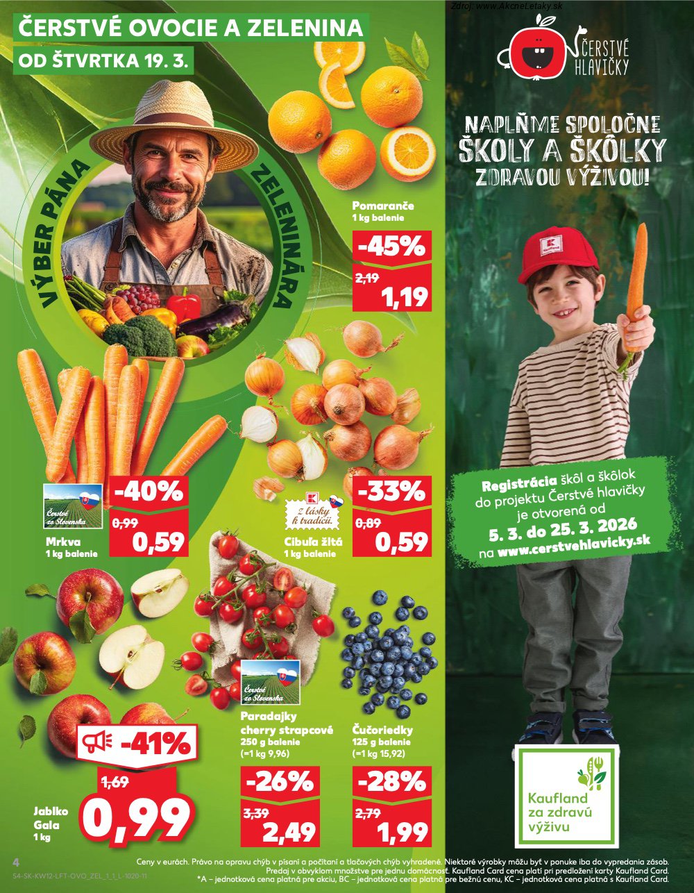Leták Kaufland (19. 3. - 25. 3. 2026) - strana 4 z 74