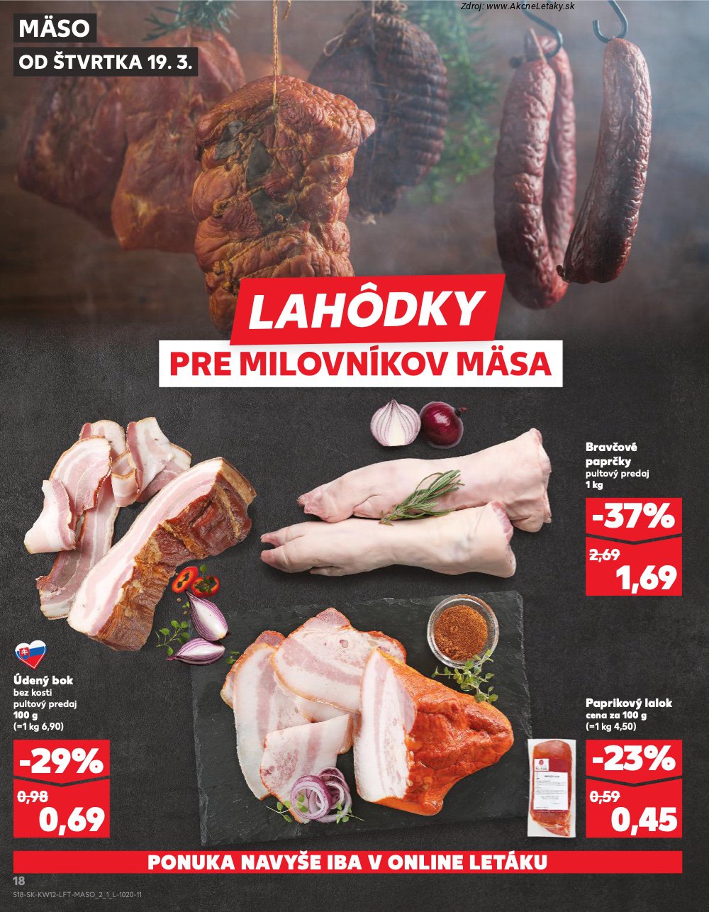 Leták Kaufland (19. 3. - 25. 3. 2026) - strana 18 z 74