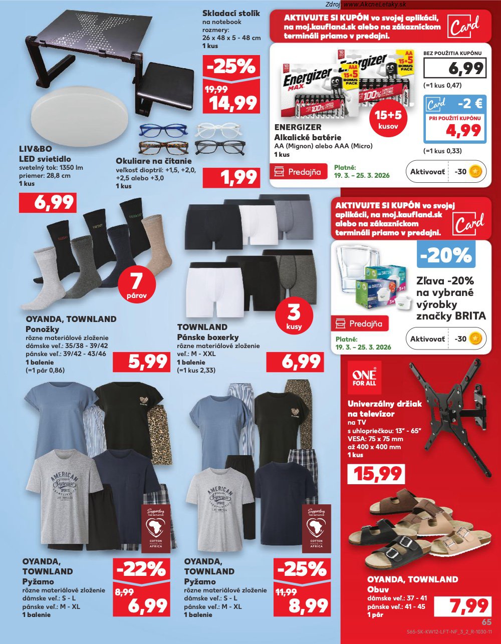 Leták Kaufland (19. 3. - 25. 3. 2026) - strana 65 z 74