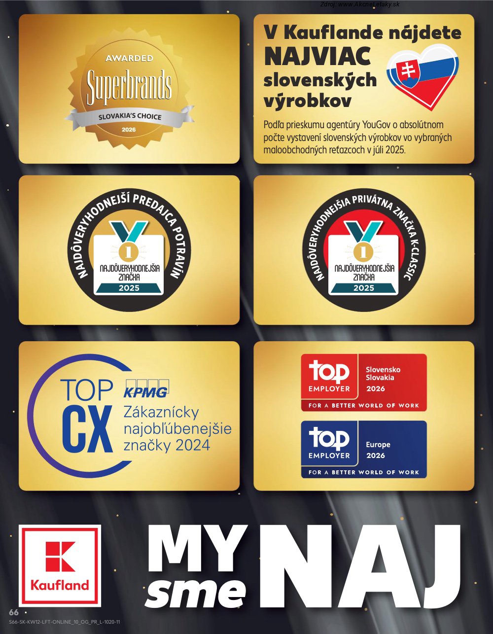 Leták Kaufland (19. 3. - 25. 3. 2026) - strana 66 z 74