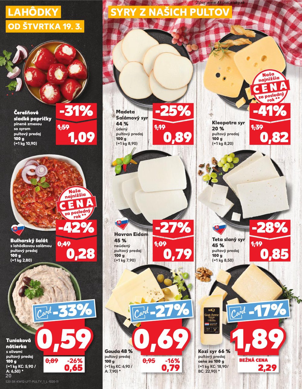 Leták Kaufland (19. 3. - 25. 3. 2026) - strana 20 z 74