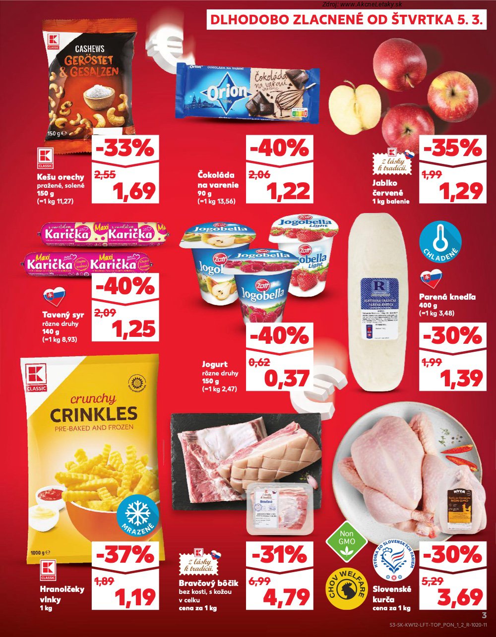 Leták Kaufland (19. 3. - 25. 3. 2026) - strana 3 z 74