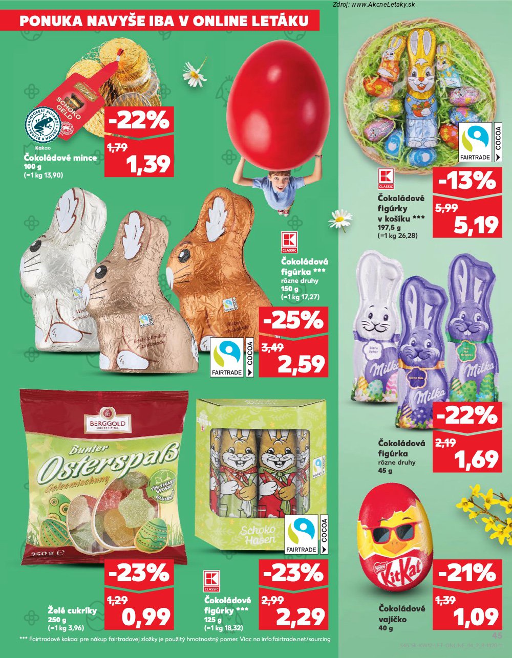 Leták Kaufland (19. 3. - 25. 3. 2026) - strana 45 z 74