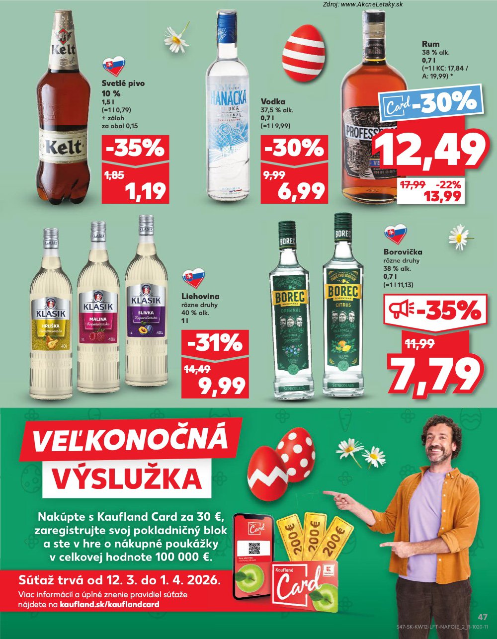 Leták Kaufland (19. 3. - 25. 3. 2026) - strana 47 z 74