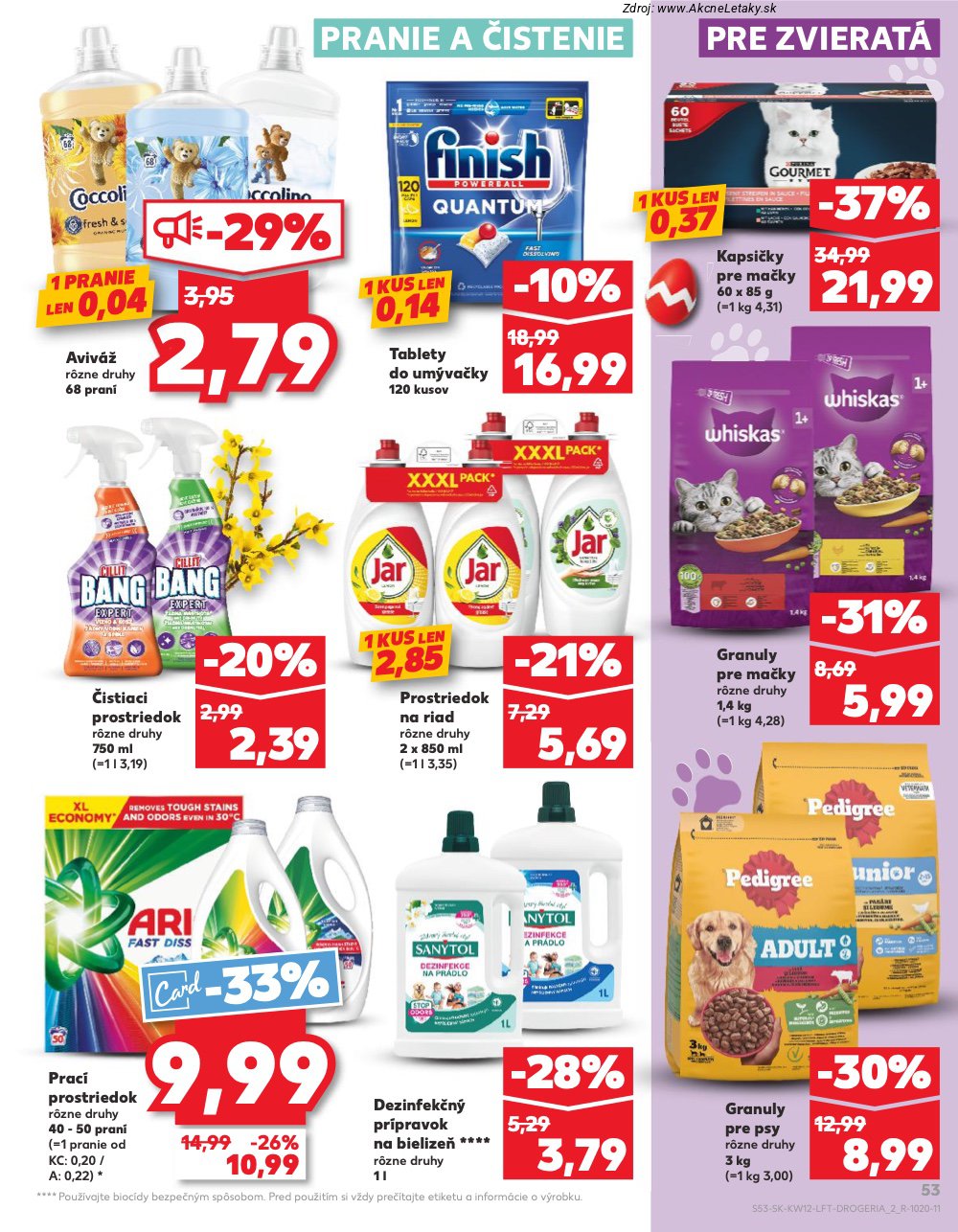 Leták Kaufland (19. 3. - 25. 3. 2026) - strana 53 z 74