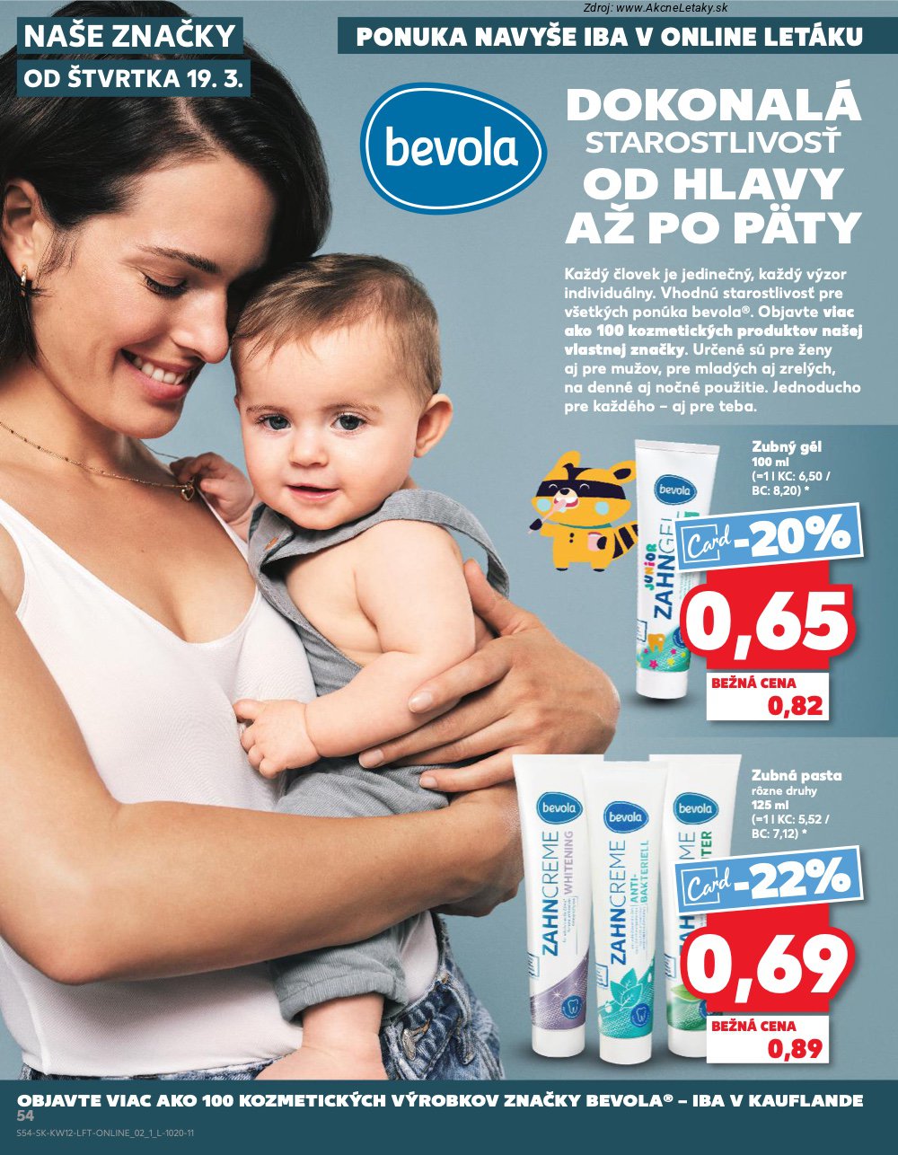 Leták Kaufland (19. 3. - 25. 3. 2026) - strana 54 z 74