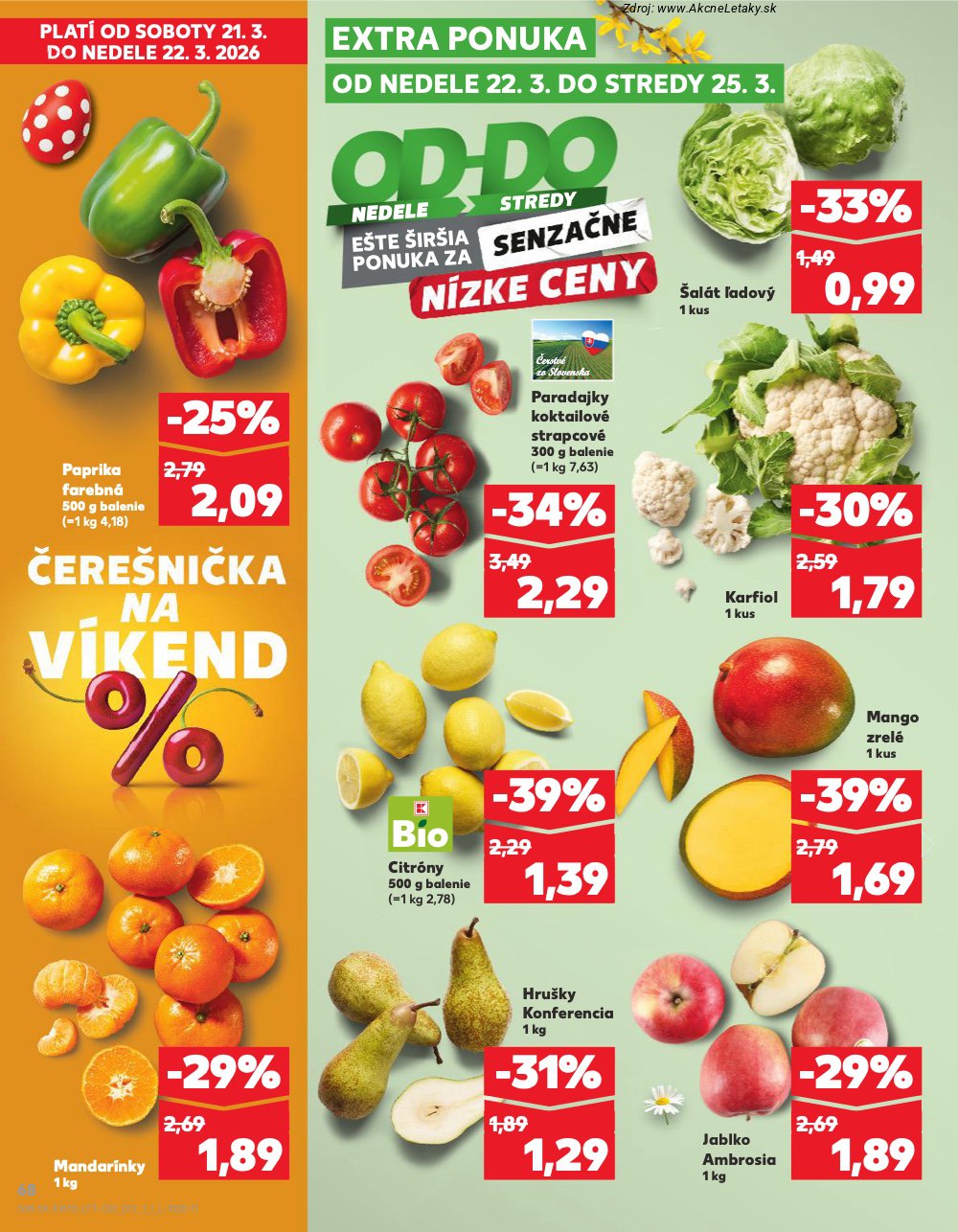 Leták Kaufland (19. 3. - 25. 3. 2026) - strana 68 z 74
