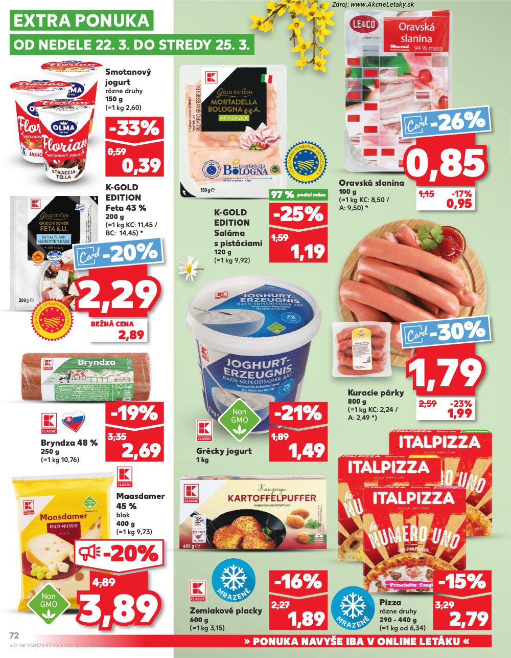 Leták Kaufland (19. 3. - 25. 3. 2026) - strana 72 z 74