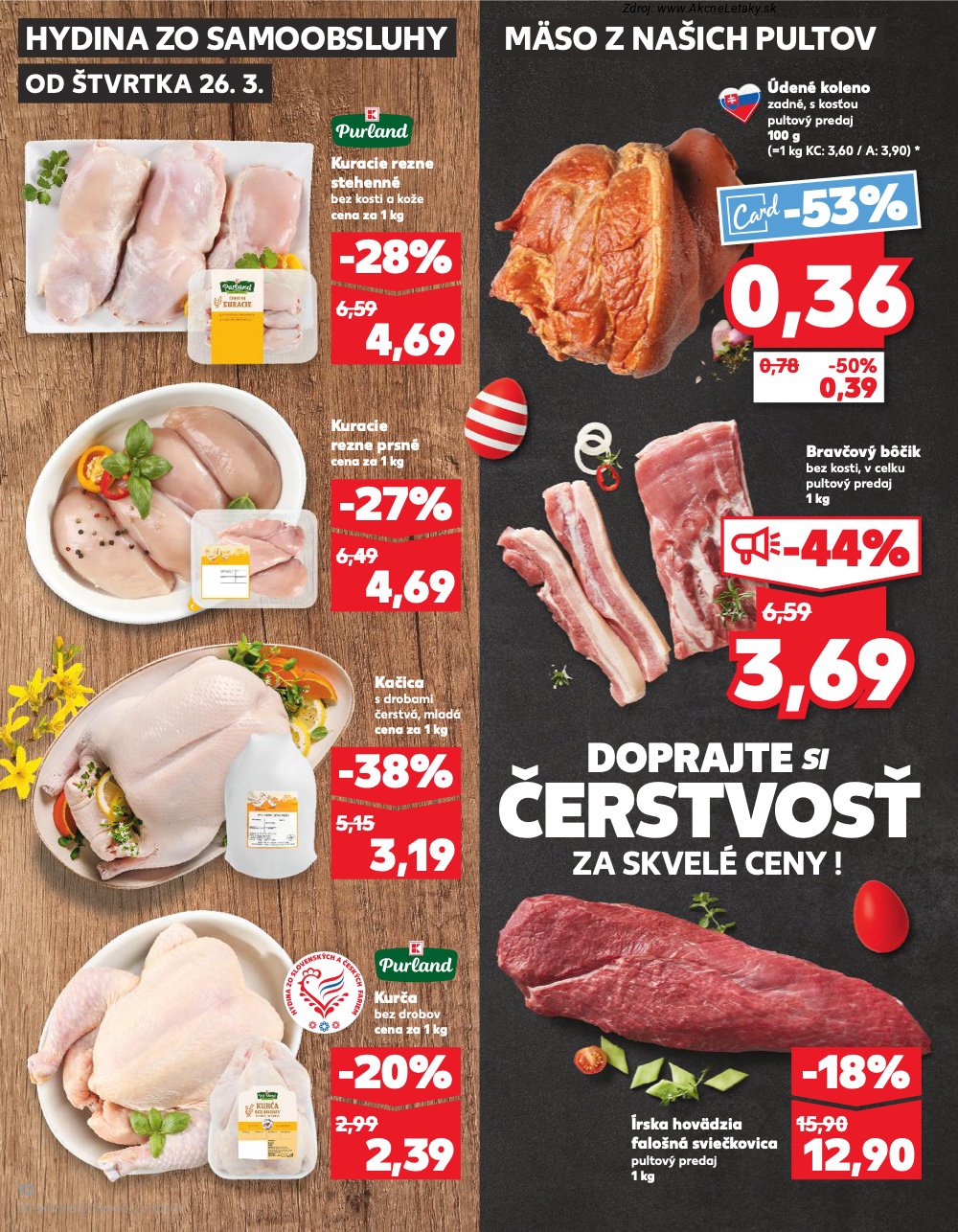 Leták Kaufland (26. 3. - 31. 3. 2026) - strana 12 z 72