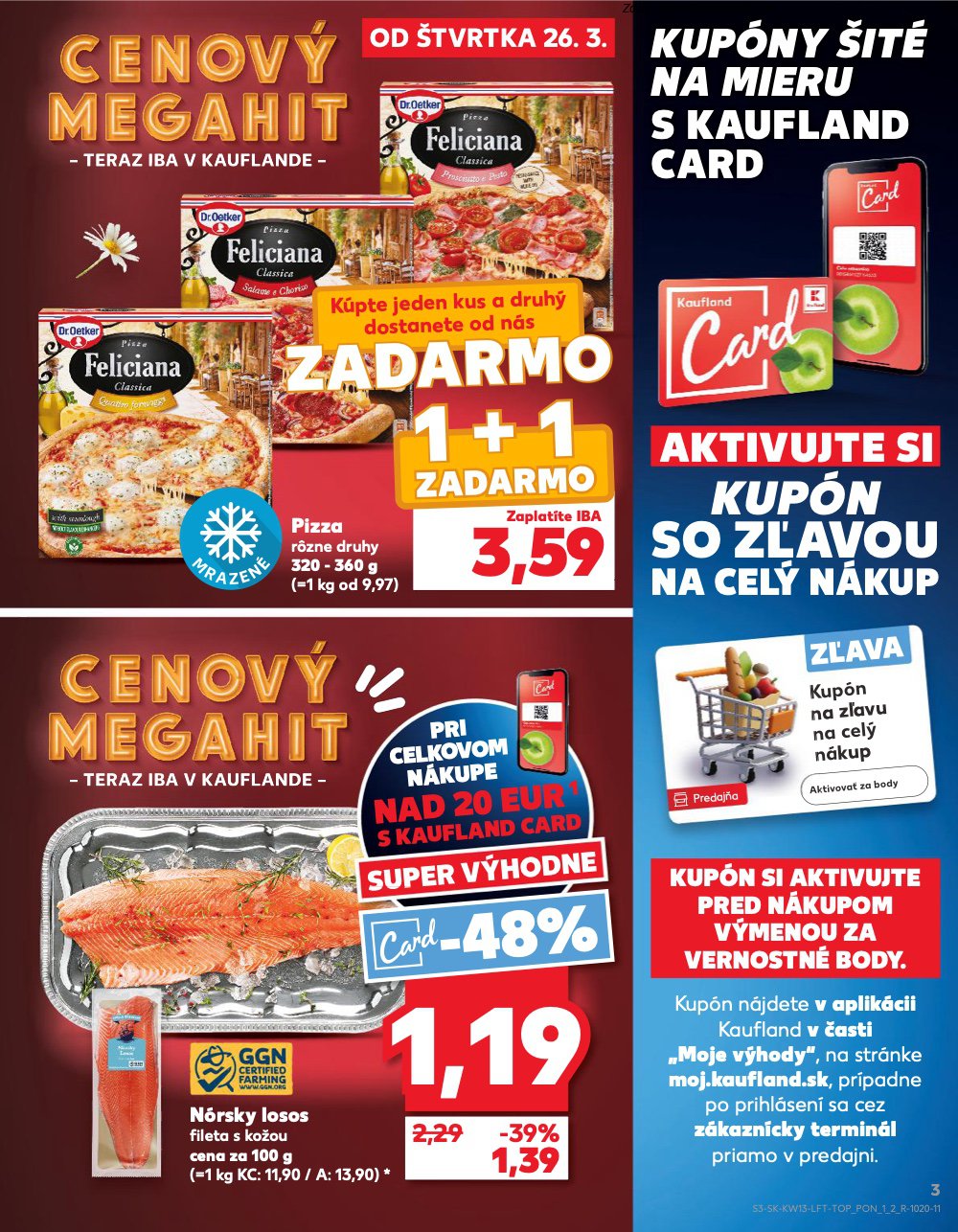 Leták Kaufland (26. 3. - 31. 3. 2026) - strana 3 z 72