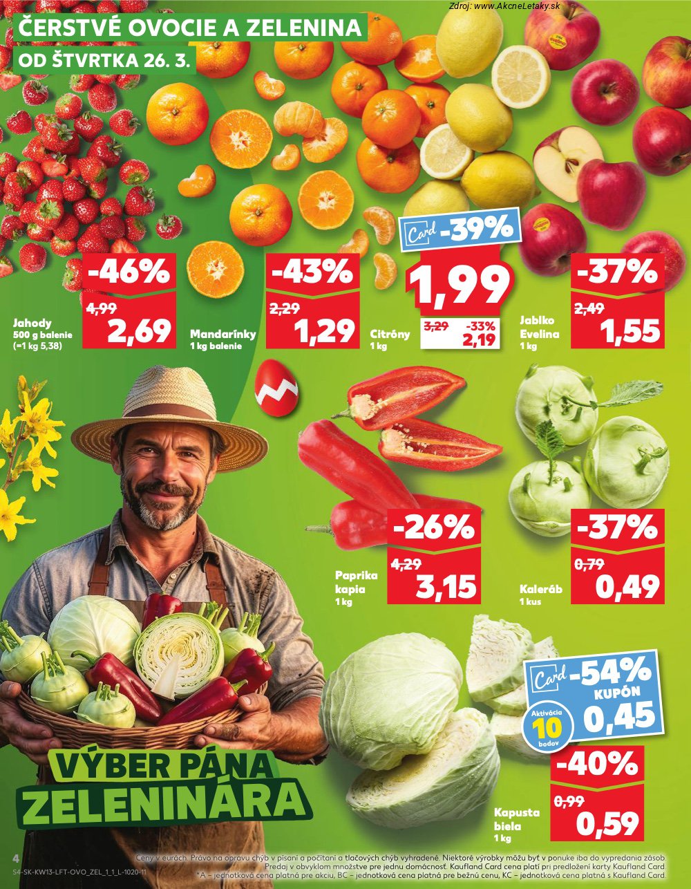Leták Kaufland (26. 3. - 31. 3. 2026) - strana 4 z 72