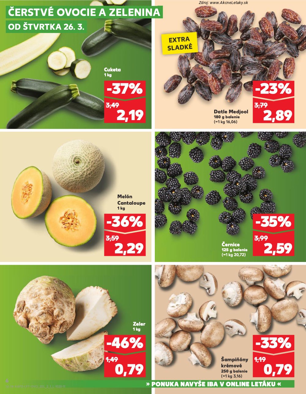 Leták Kaufland (26. 3. - 31. 3. 2026) - strana 6 z 72