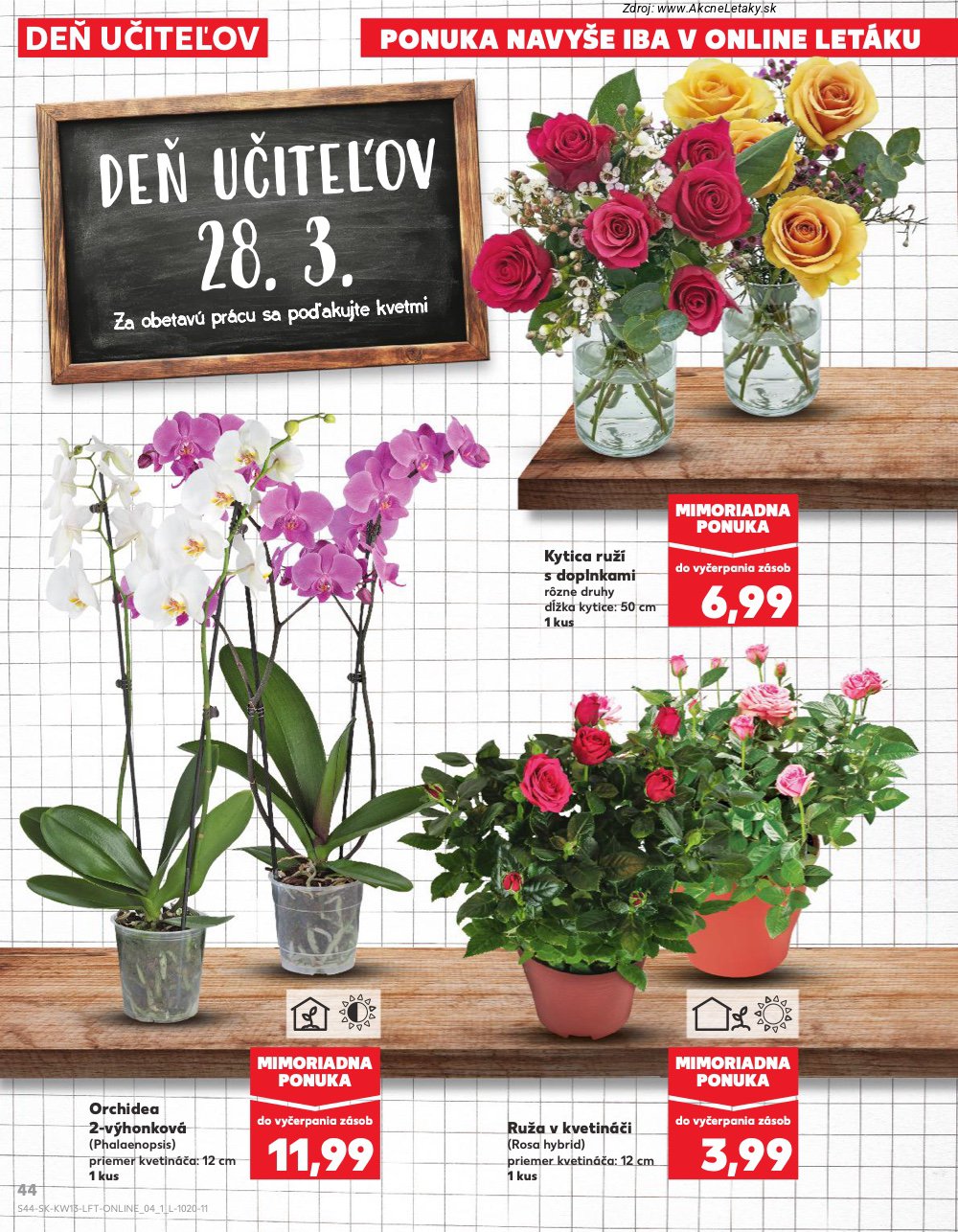 Leták Kaufland (26. 3. - 31. 3. 2026) - strana 44 z 72