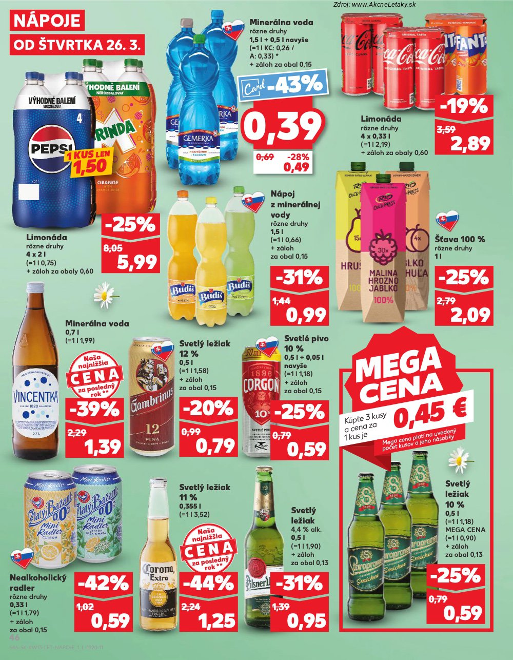 Leták Kaufland (26. 3. - 31. 3. 2026) - strana 46 z 72