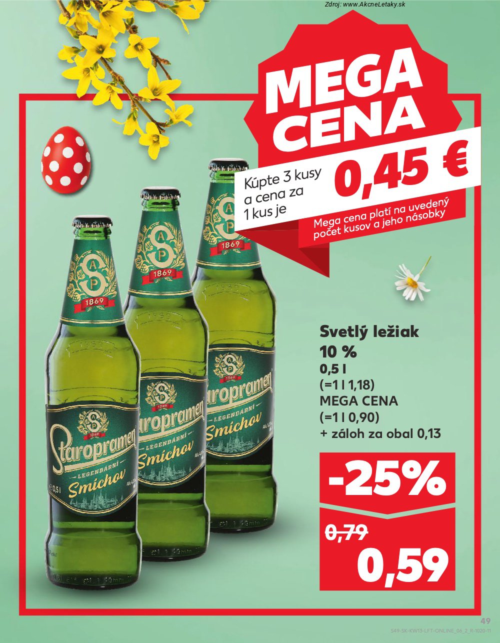 Leták Kaufland (26. 3. - 31. 3. 2026) - strana 49 z 72