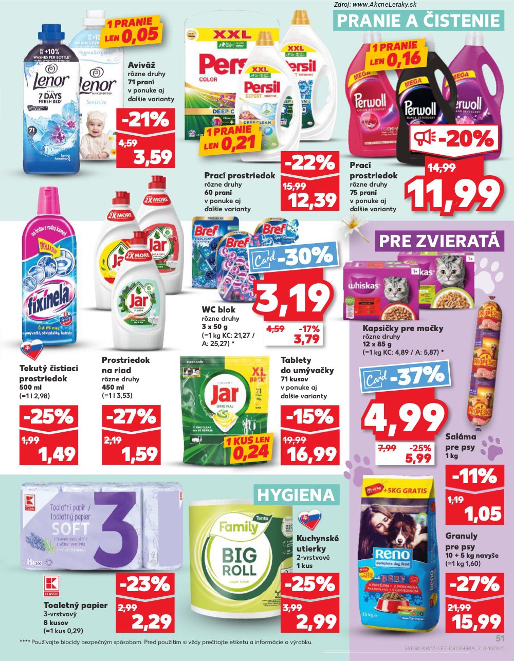 Leták Kaufland (26. 3. - 31. 3. 2026) - strana 51 z 72