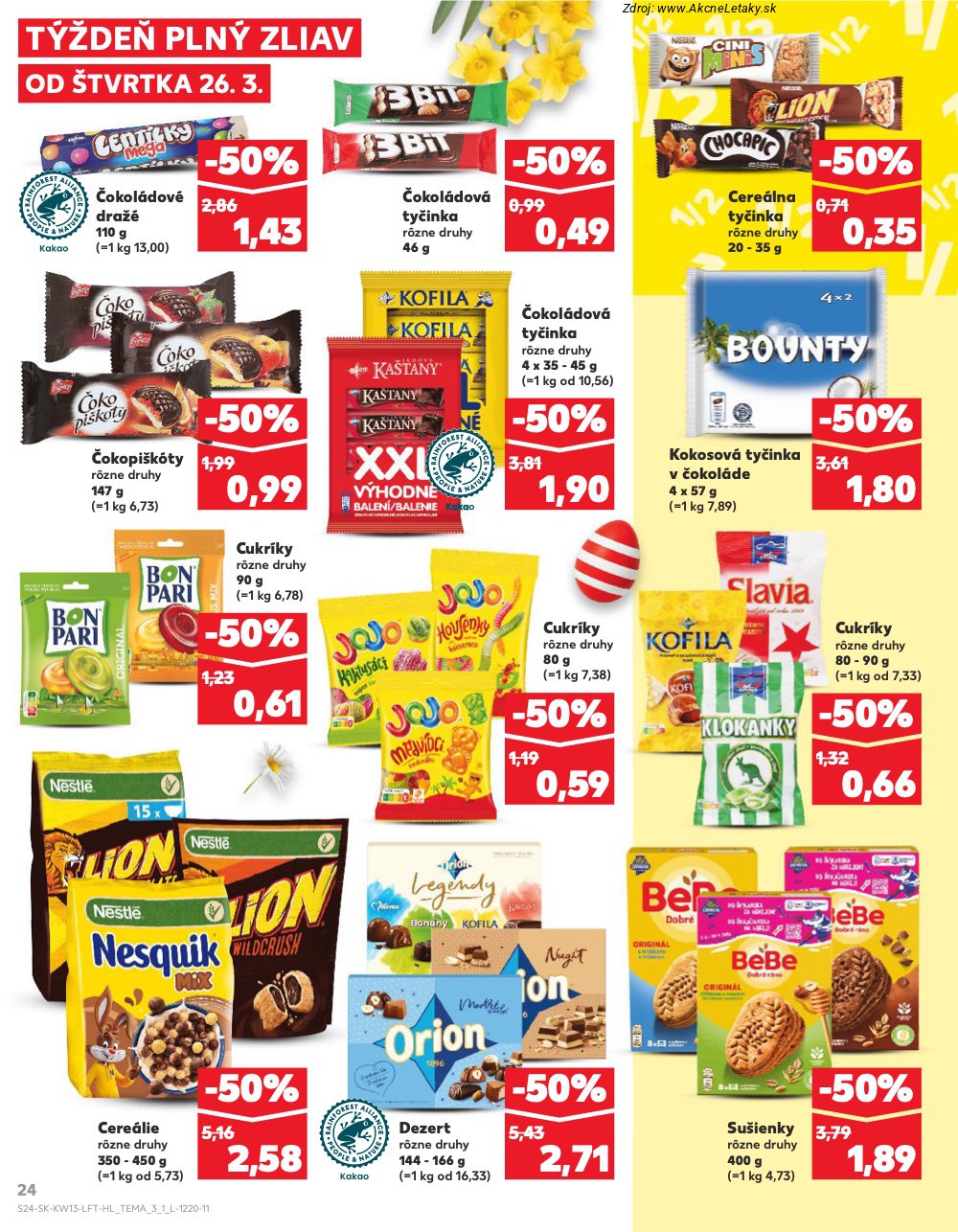 Leták Kaufland (26. 3. - 31. 3. 2026) - strana 24 z 72