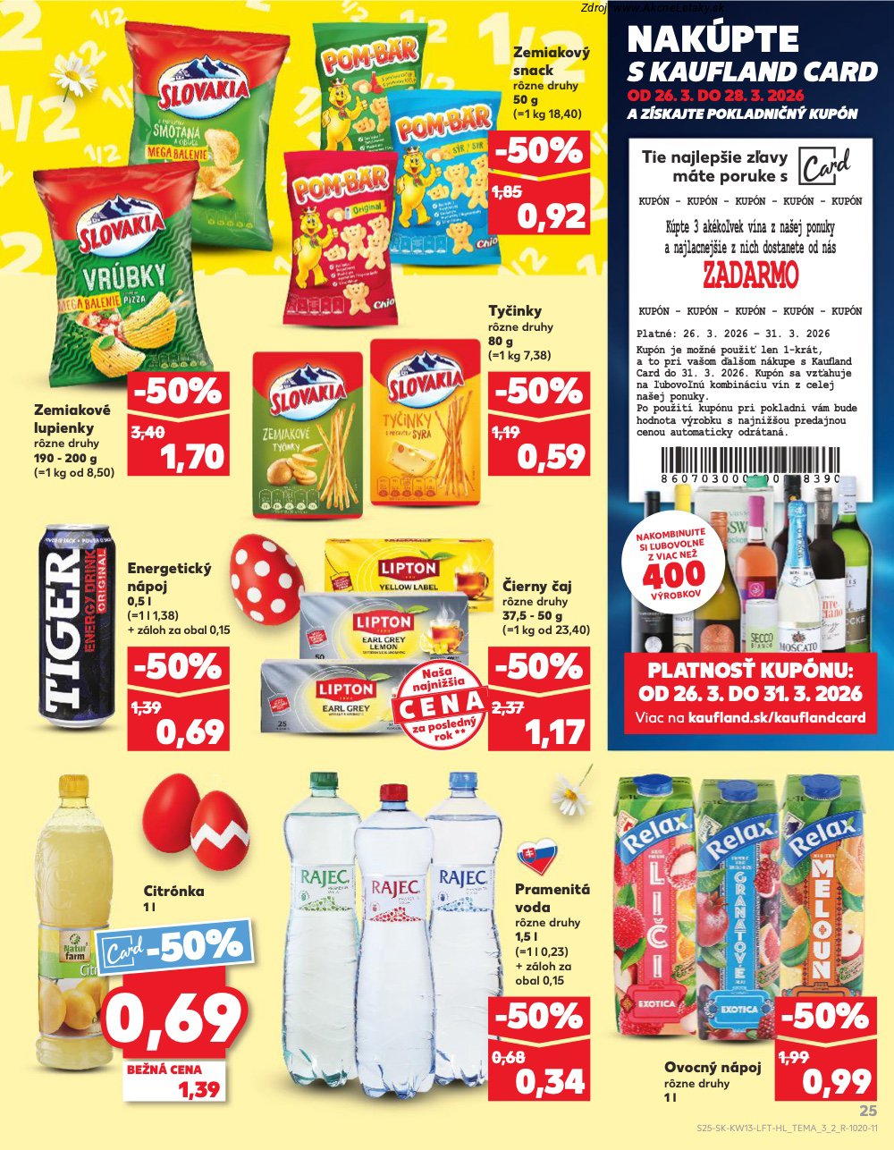 Leták Kaufland (26. 3. - 31. 3. 2026) - strana 25 z 72