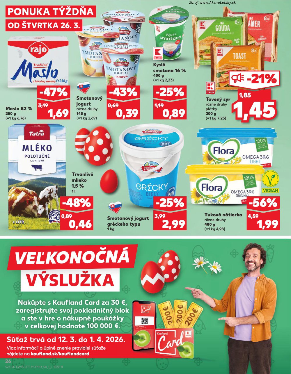 Leták Kaufland (26. 3. - 31. 3. 2026) - strana 26 z 72