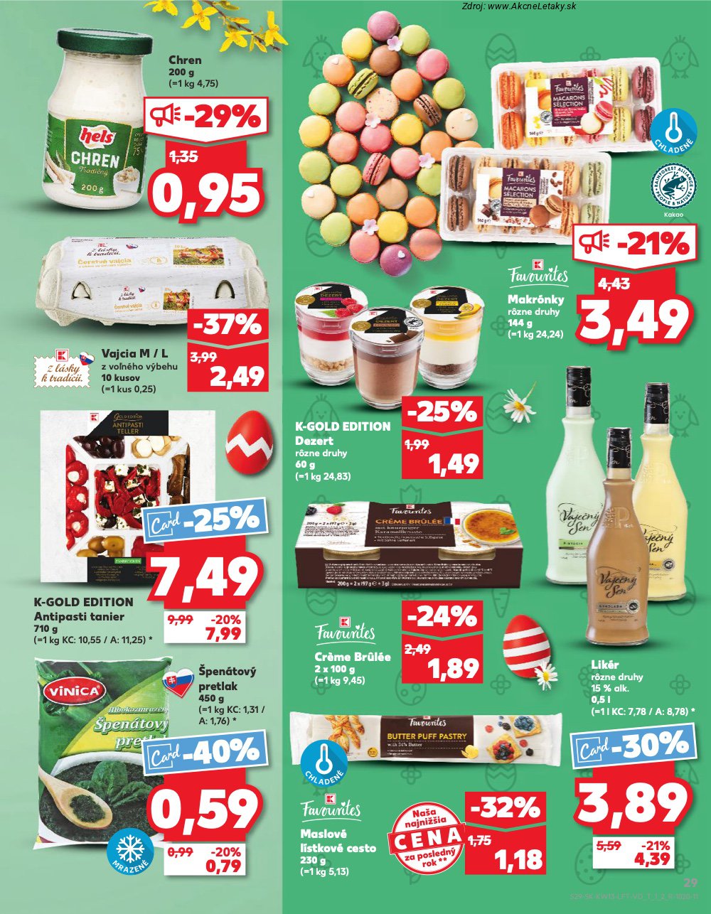 Leták Kaufland (26. 3. - 31. 3. 2026) - strana 29 z 72