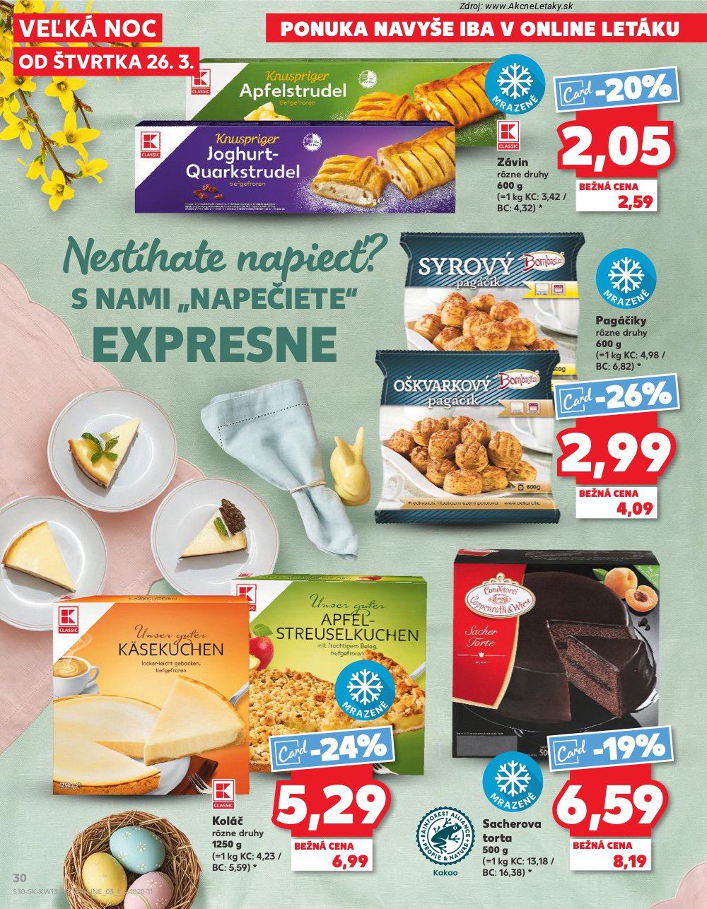 Leták Kaufland (26. 3. - 31. 3. 2026) - strana 30 z 72