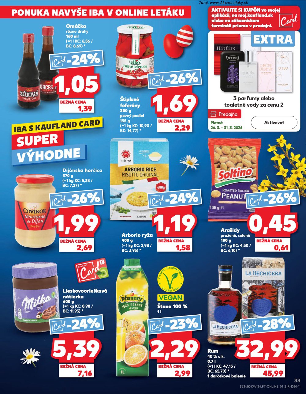 Leták Kaufland (26. 3. - 31. 3. 2026) - strana 33 z 72