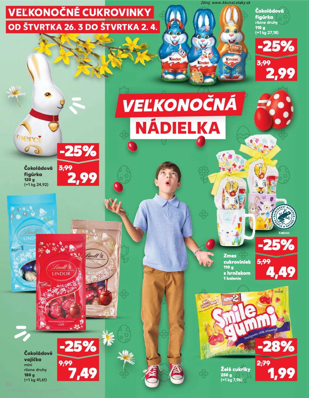 Leták Kaufland (26. 3. - 31. 3. 2026) - strana 38 z 72