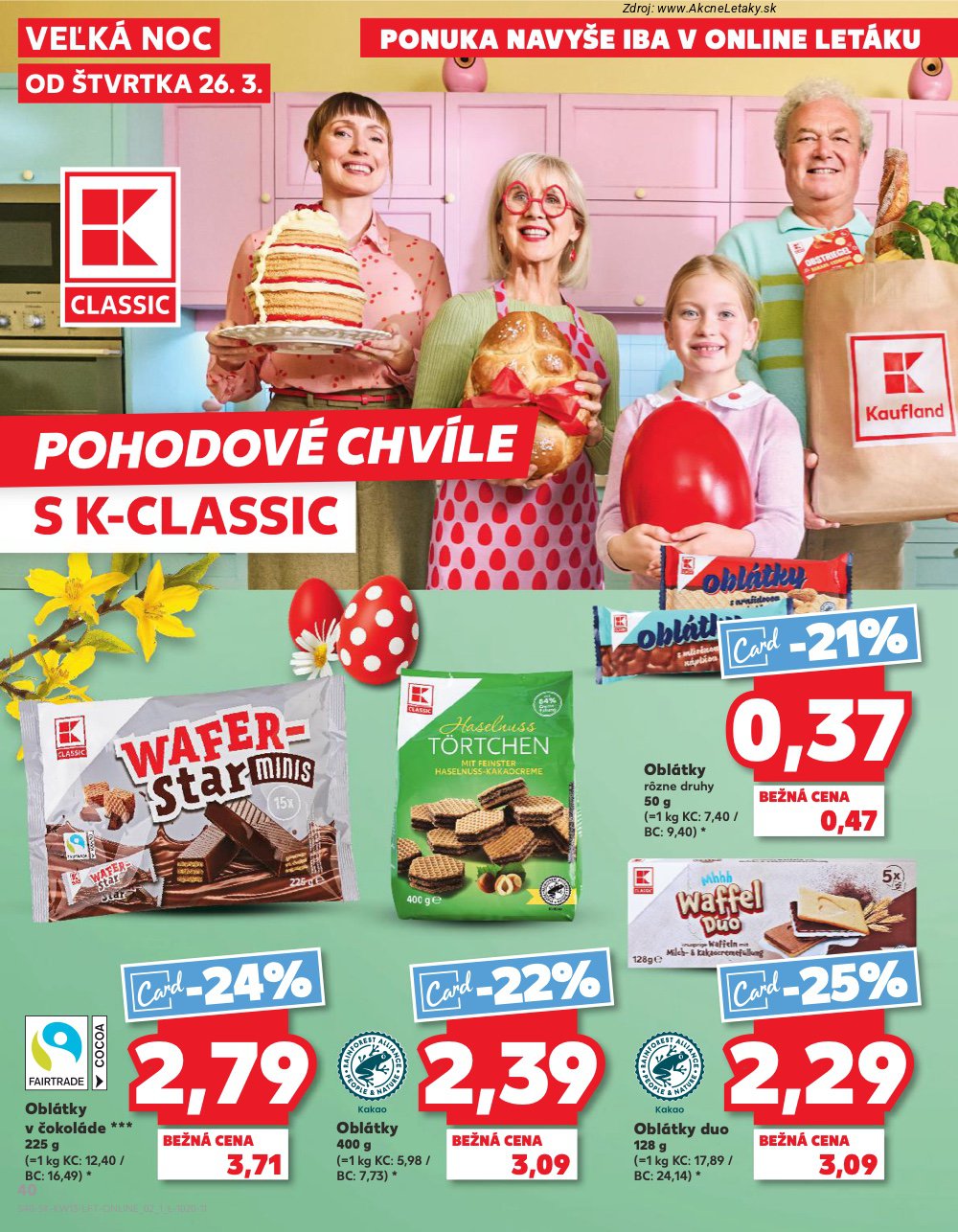 Leták Kaufland (26. 3. - 31. 3. 2026) - strana 40 z 72