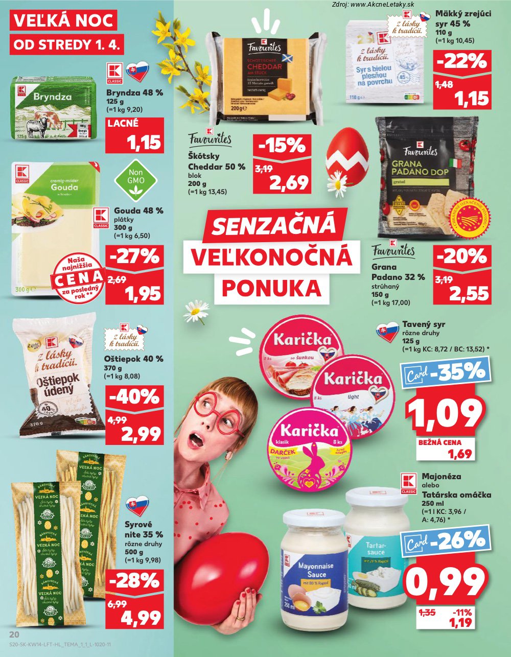 Leták Kaufland (1. 4. - 8. 4. 2026) - strana 20 z 72
