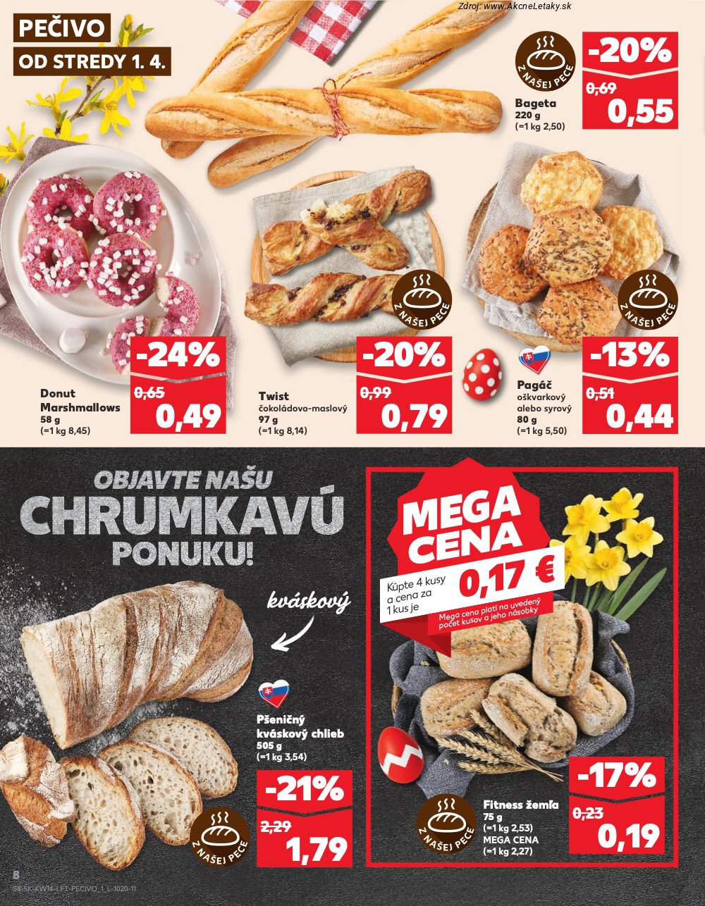Leták Kaufland (1. 4. - 8. 4. 2026) - strana 8 z 72