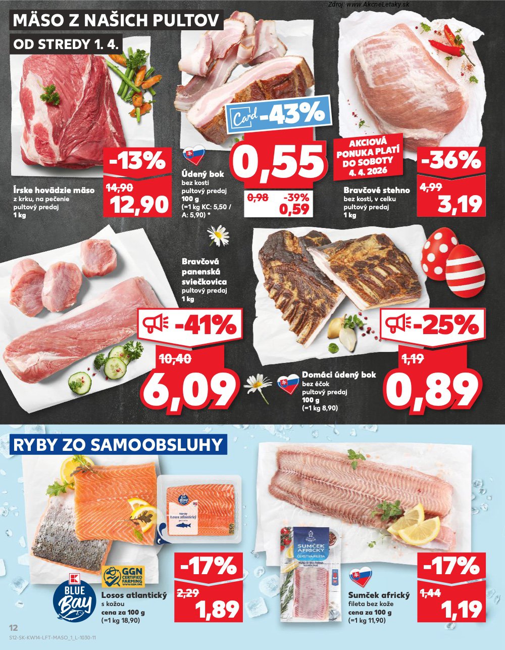 Leták Kaufland (1. 4. - 8. 4. 2026) - strana 12 z 72