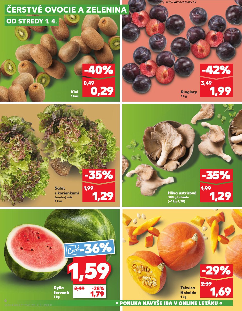 Leták Kaufland (1. 4. - 8. 4. 2026) - strana 6 z 72