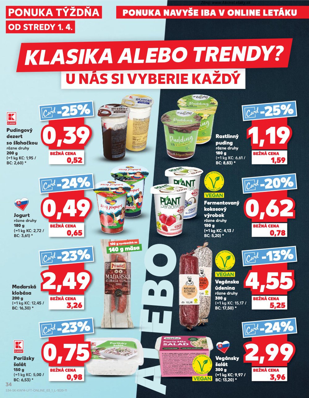 Leták Kaufland (1. 4. - 8. 4. 2026) - strana 34 z 72