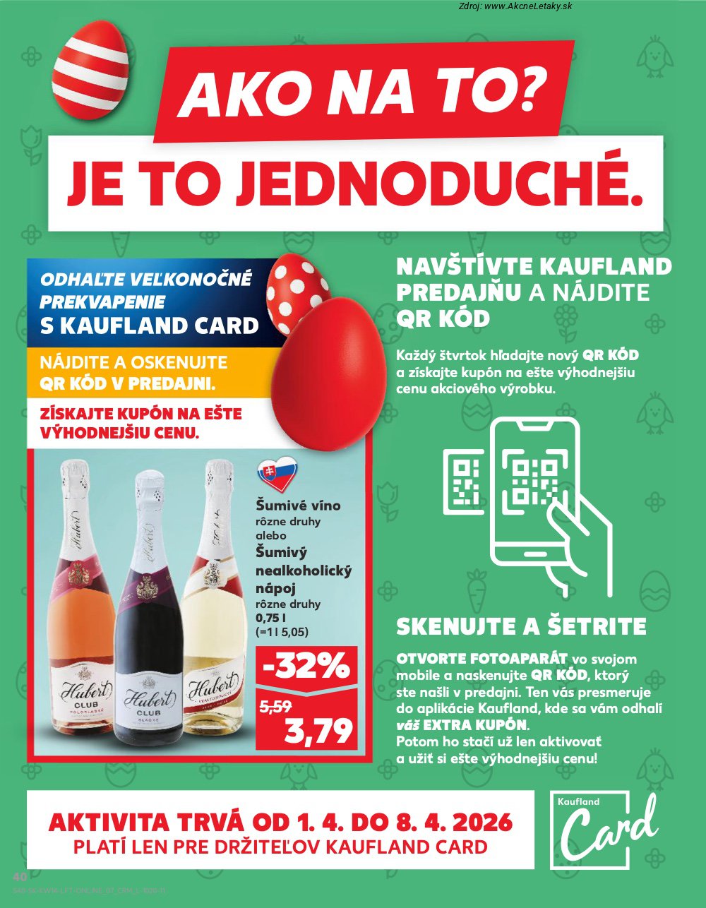 Leták Kaufland (1. 4. - 8. 4. 2026) - strana 40 z 72