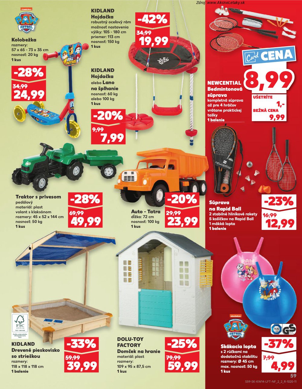 Leták Kaufland (1. 4. - 8. 4. 2026) - strana 59 z 72