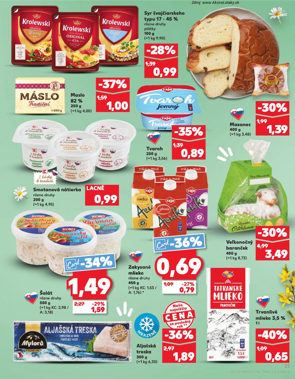 Leták Kaufland (1. 4. - 8. 4. 2026) - strana 21 z 72