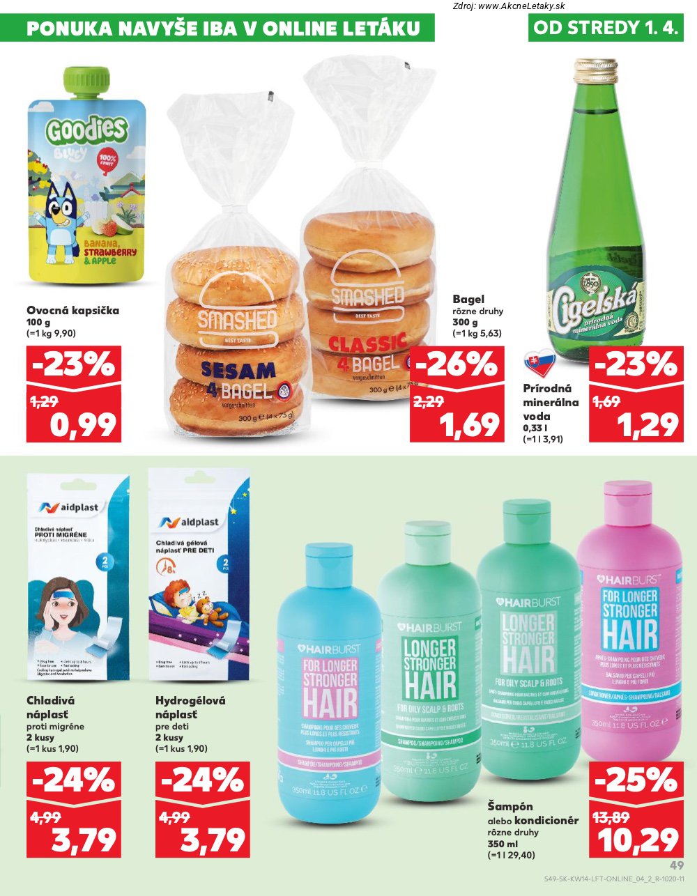 Leták Kaufland (1. 4. - 8. 4. 2026) - strana 49 z 72