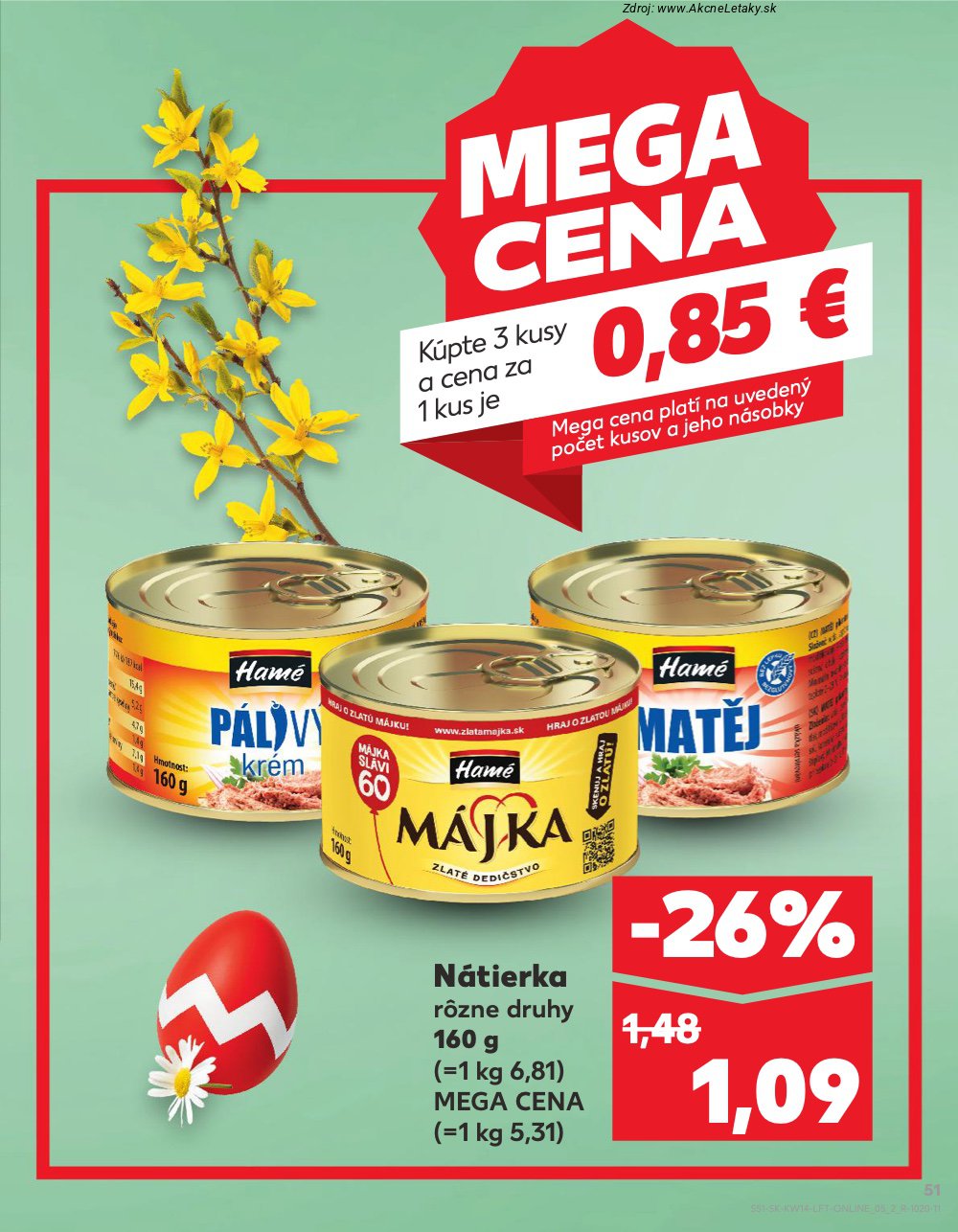 Leták Kaufland (1. 4. - 8. 4. 2026) - strana 51 z 72
