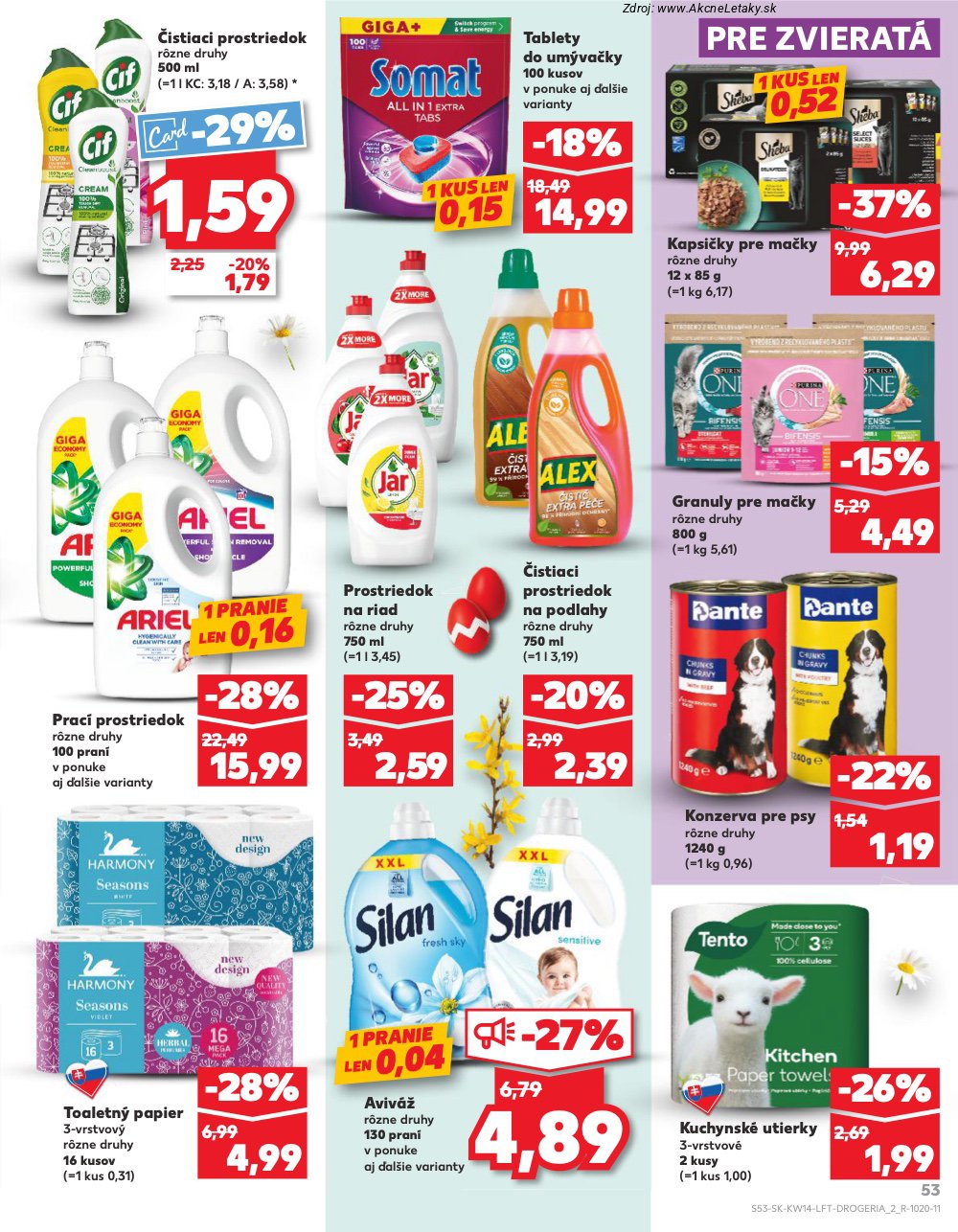 Leták Kaufland (1. 4. - 8. 4. 2026) - strana 53 z 72
