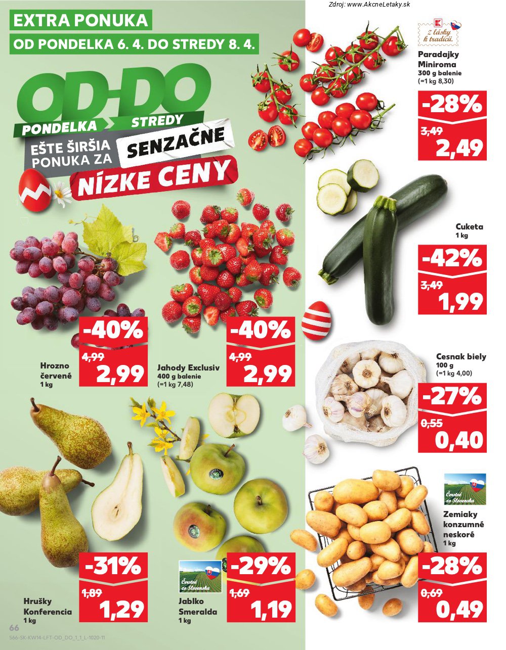 Leták Kaufland (1. 4. - 8. 4. 2026) - strana 66 z 72
