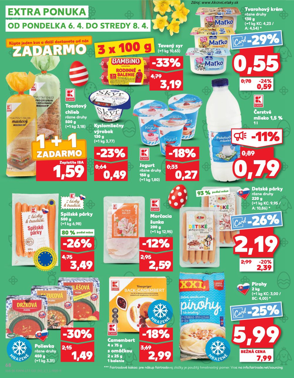 Leták Kaufland (1. 4. - 8. 4. 2026) - strana 68 z 72