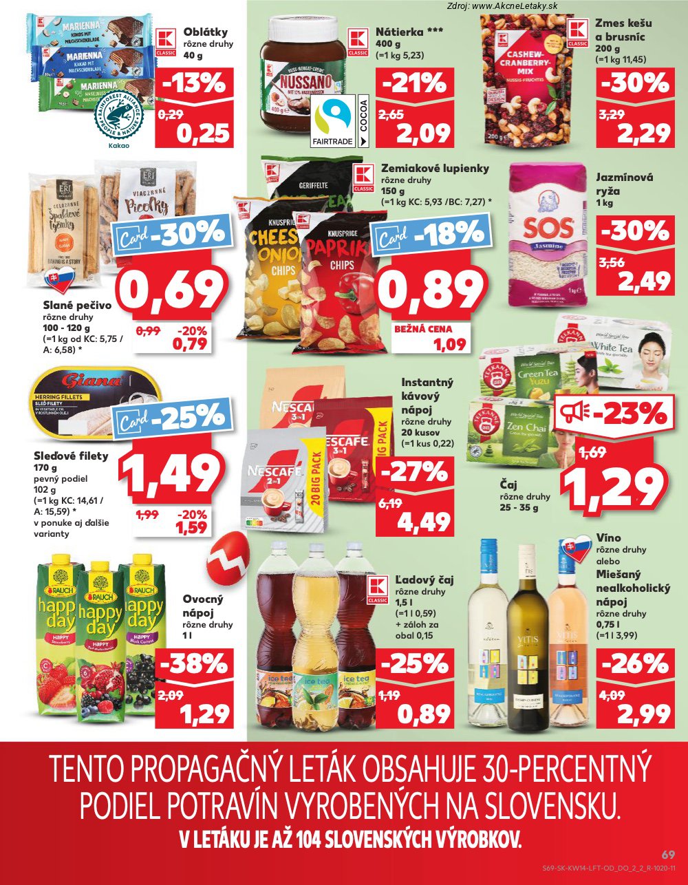 Leták Kaufland (1. 4. - 8. 4. 2026) - strana 69 z 72