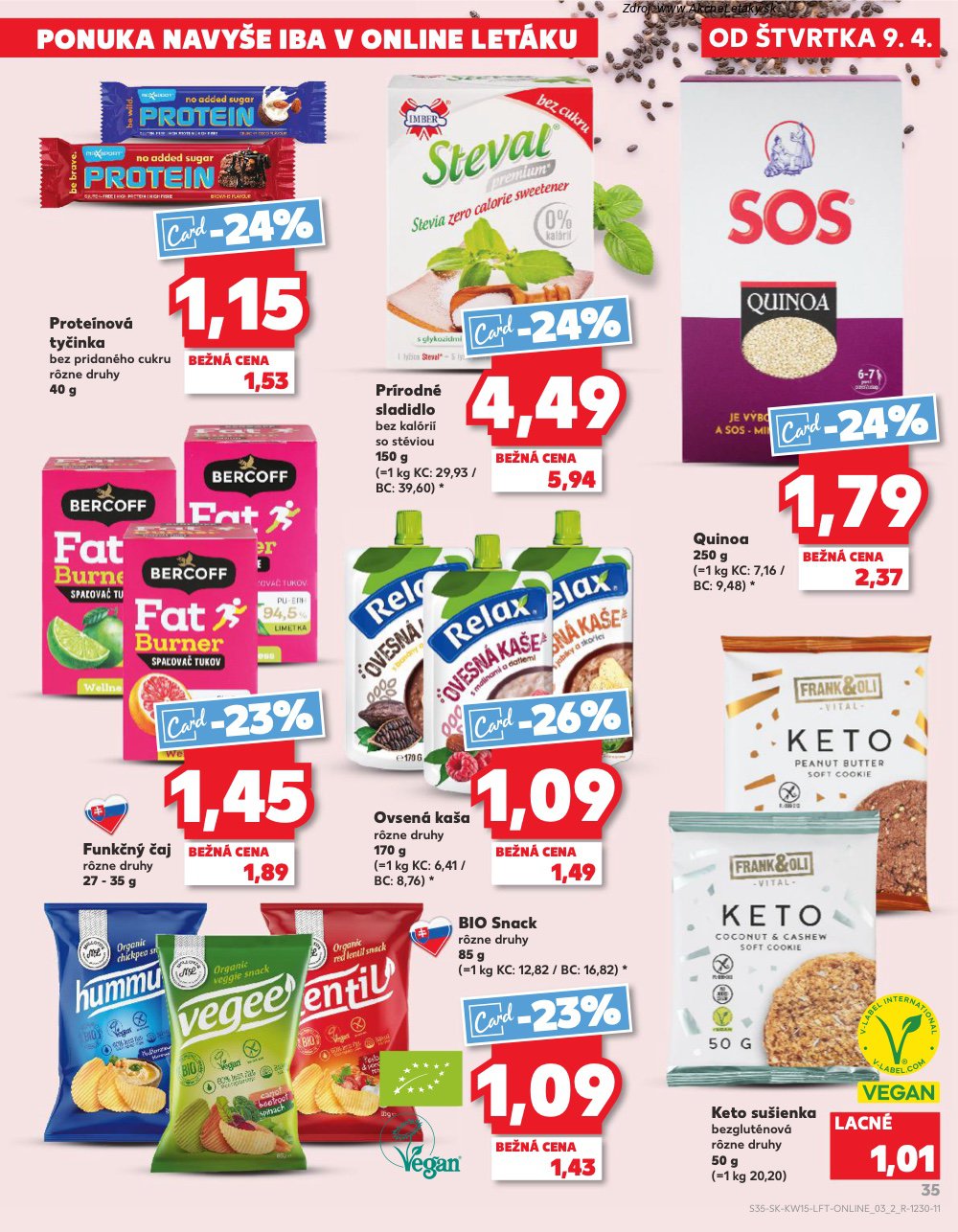 Leták Kaufland (9. 4. - 15. 4. 2026) - strana 35 z 74