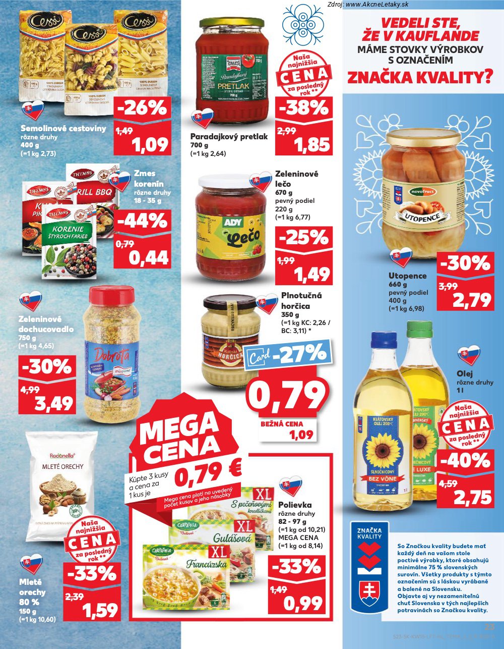 Leták Kaufland (9. 4. - 15. 4. 2026) - strana 23 z 74