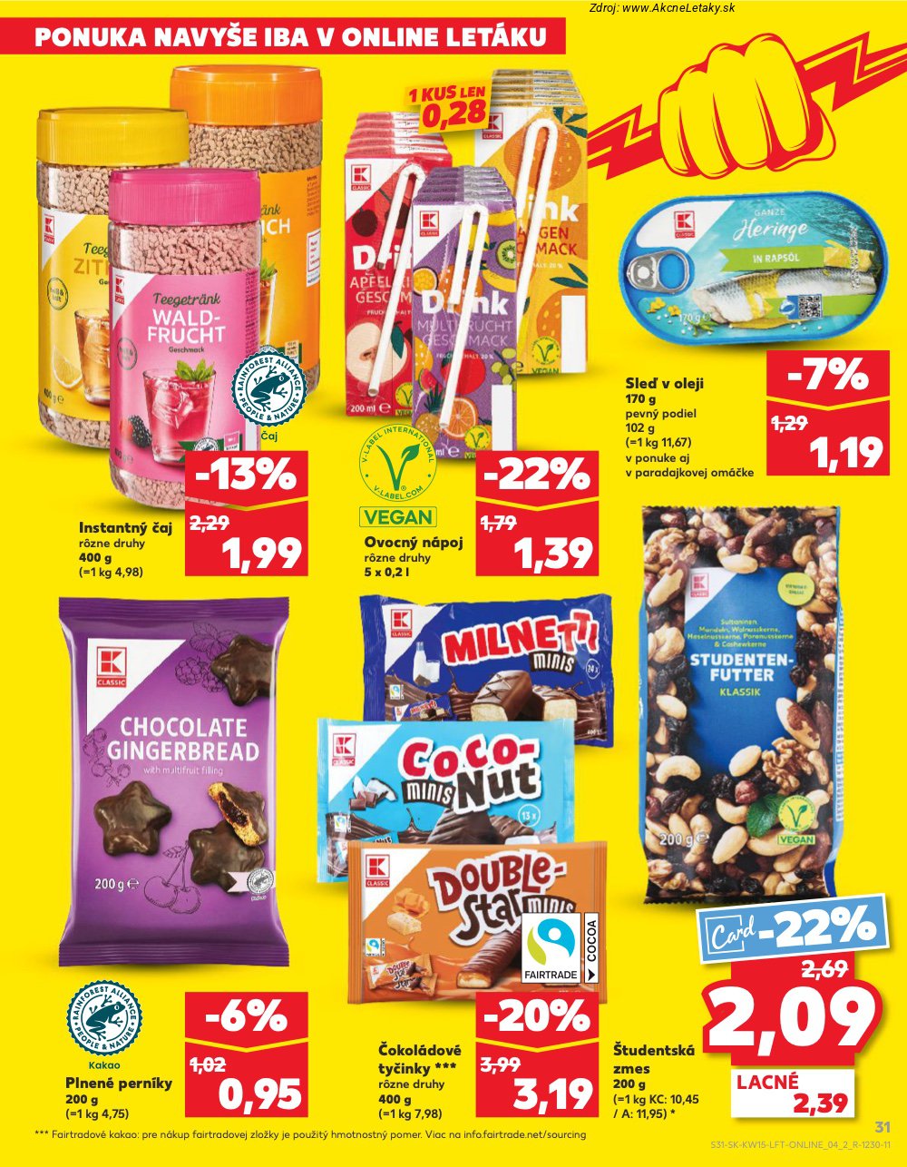 Leták Kaufland (9. 4. - 15. 4. 2026) - strana 31 z 74