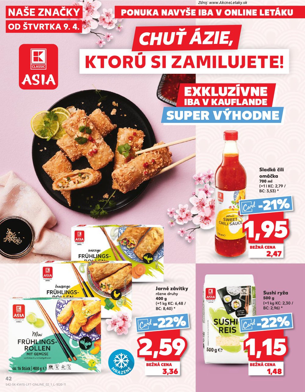 Leták Kaufland (9. 4. - 15. 4. 2026) - strana 42 z 74